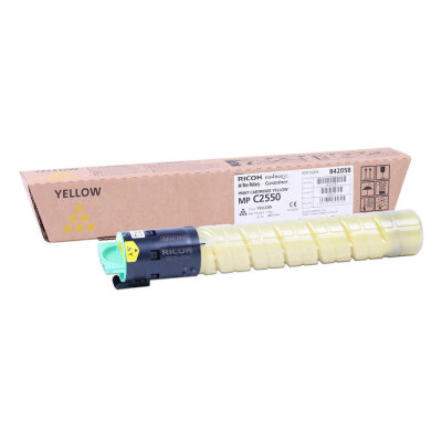 Ricoh 842058 Gelber Originaltoner - MP-C2550 / MP-C2030