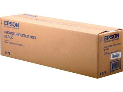 Epson C13S051178 C9200 Black Original Photoconductor Unit/Drum Unit