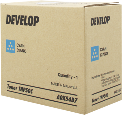 Develop TNP-50C Mavi Orjinal Toner - Ineo +3100