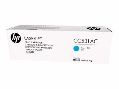 HP CC531AC (304A) Cyanfarbener Originaltoner - LaserJet CP2025n