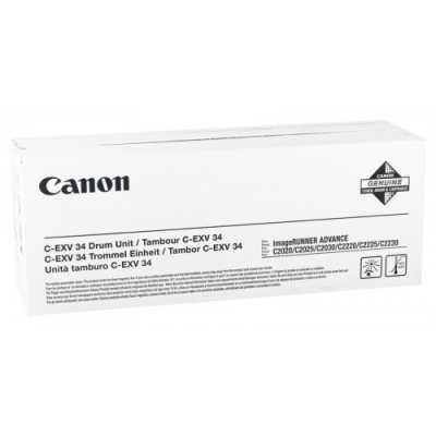 Canon C-EXV34 BK (3786B003)  Siyah Orjinal Drum