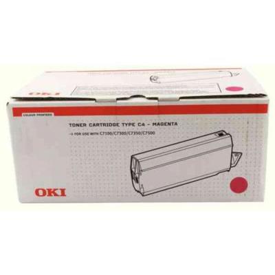 OKI 41963006 Kırmızı Orjinal Toner - OKI C7100 / C