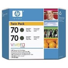 HP CB339A (70) Matte Black Original Cartridge 2-pack - Designjet Z2100