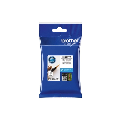Brother LC3717C Cyan Original Cartridge - MFC-J2330DW