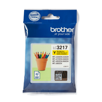 Brother LC-3217Y Yellow Original Cartridge - MFC-J5330DW (Ex)