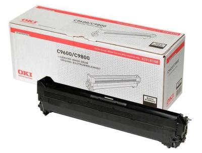 OKI 42918108 Black Original Drum Unit - C9600 / C9650 / C9655