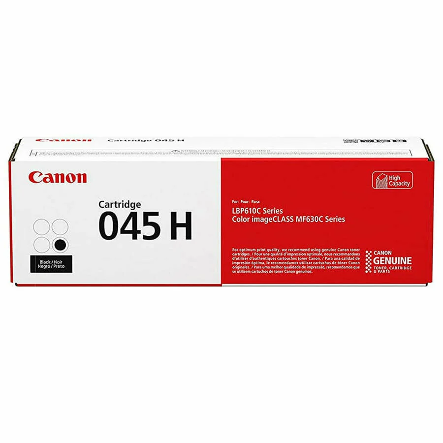 Canon CRG-045H BK (1246C002) Black Original Toner - LBP610 / MF630 (C)