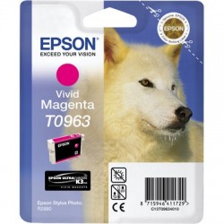 Epson C13T09634020 (T0963) Rot, Originalpatrone.
