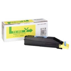Kyocera TK-855Y Gelber Orjinaltoner - 400Ci / 500Ci
