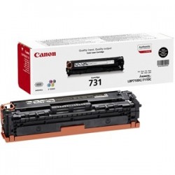 Canon CRG-731BK (6272B002) Schwarze Original-Tonerpatrone.
