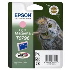 Epson C13T07964020 (T0796) Açık Kırmızı Orjinal Ka