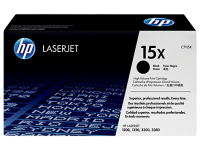 HP C7115X (15X) Originaler Toner, Schwarz - Laserjet 120