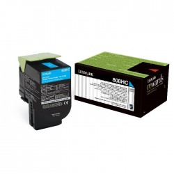 Lexmark 80C8HC0 (808HC) BlueART Toner High