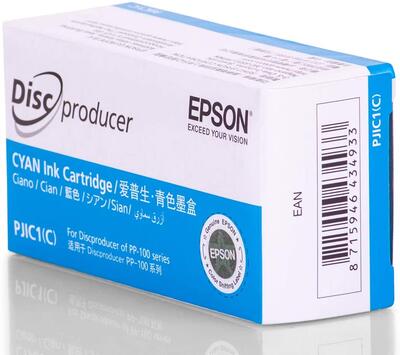 Epson PJIC1 (C) PP-100 Mavi Orjinal Kartuş - DiscP