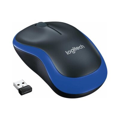 Logitech M185 (910-002236) Blue Optical Wireless Mouse