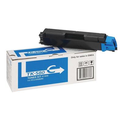 Kyocera TK-580C Blue Mavi Toner — FS-C5150dn/