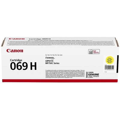 Canon CRG-069H (5095C002) Yellow Original Toner - LBP673Cdw