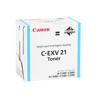Canon C-EXV21C (0453B002) Mavi Orjinal Toner