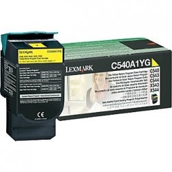 Lexmark C540A1YG Yellow Original Toner - C540 / C543
