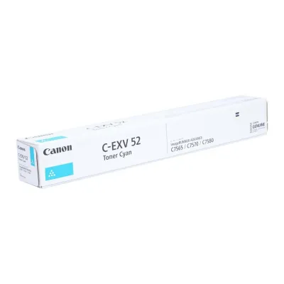 Canon C-EXV52C (0999C002) Cyan Original Toner - IR-C7565 / IR-C7570