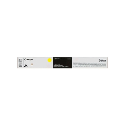 Canon C-EXV58 Y (3766C002) Yellow Original Toner - DX C5840i