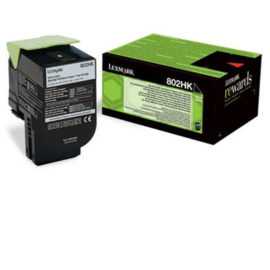 Lexmark 80C2HKE Black Original Toner - CX410 / CX510