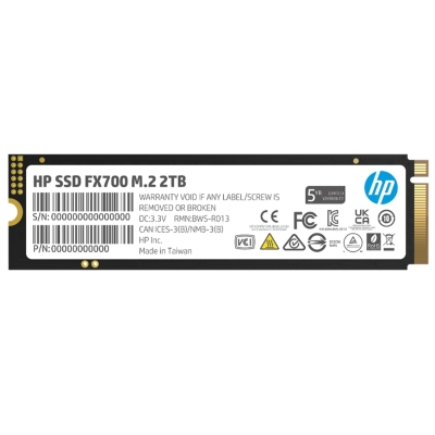HP Ssd FX700 2TB Nvme M.2 7200MB/s-6200MB/s SSD