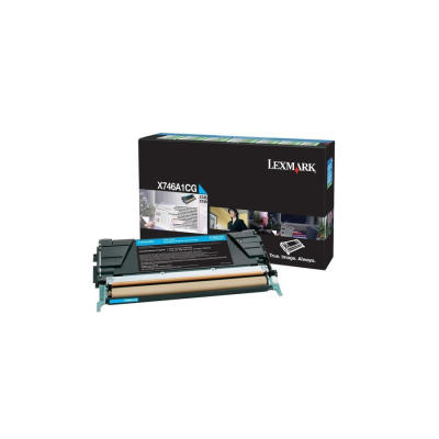 Lexmark X746A1CG Cyan Original Toner - X746 / X748 (Damaged Box)
