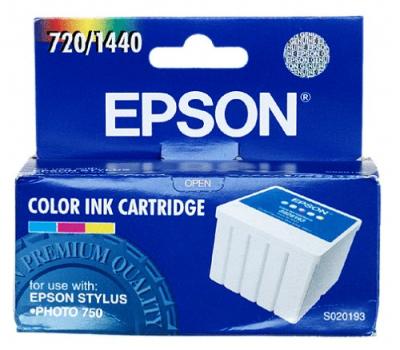 Epson S020193 Renkli Orjinal Kartuş (U)