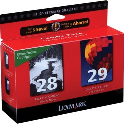 Lexmark 18C1520E (28-29) Schwarz + Farbe Renkli Ka