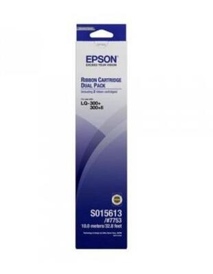 Epson S015613 LQ-300 / LQ-350 Original 2-Pack Ribbon