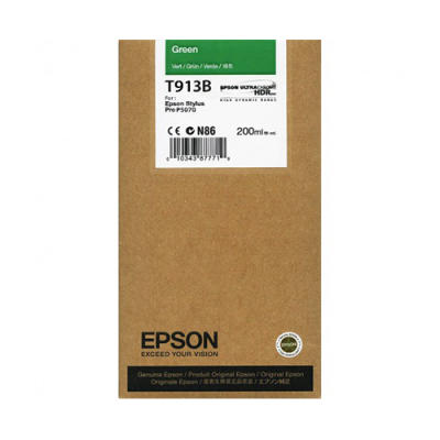 Epson C13T913B00 (T913B) Yeşil Orjinal Kartuş - SC