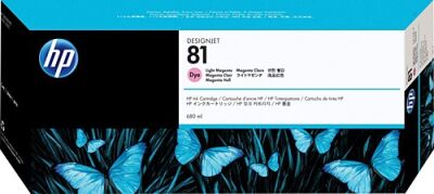 HP C4935A (81) Açık Kırmızı Orjinal Kartuş - Desig
