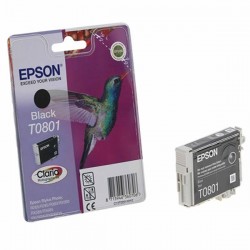 Epson C13T08014020 (T0801) Black Original Cartridge - Stylus Photo PX650 (U)
