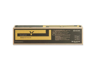 Kyocera TK-8707Y Gelber Orjinaltoner — TasKalfa 755