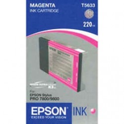 Epson C13T563300 (T5633) Magenta Original Ink - Stylus Pro 7800 (Ex)