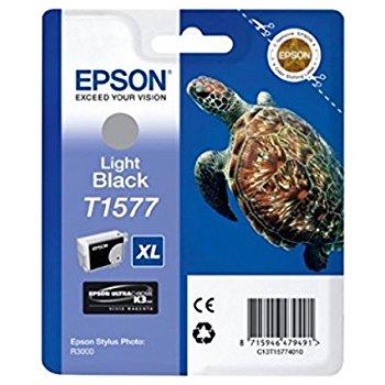 Epson C13T15774010 (T1577) Açık Siyah Orjinal Kart