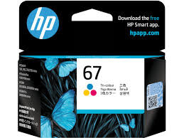 HP 3YM55AA (67) Renkli Orjinal Kartuş - DeskJet 12