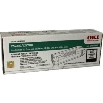 OKI 43324440 Siyah Orjinal Toner - C5600 / C5700 (